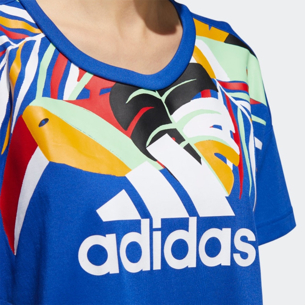 ADIDAS WOMEN X FARM RIO TEE - Picture 2 of 7
